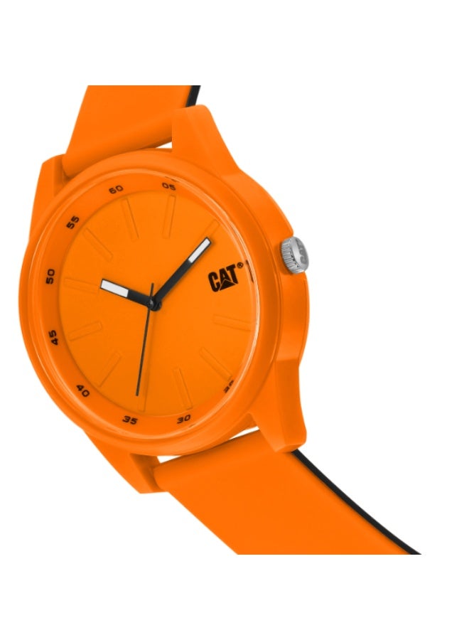 CATERPILLAR Cat Insignia Orange Men Watch, 42 mm case, (LJ.180.28.828) - Image 2